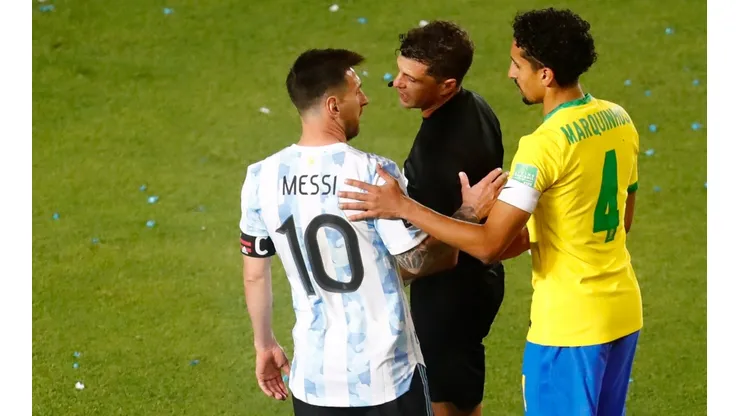 Argentina vs Brasil - FIFA World Cup Qatar 2022 Qualifier. Foto. Getty