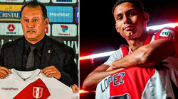 El DT de Perú se refirió al fichaje de López.