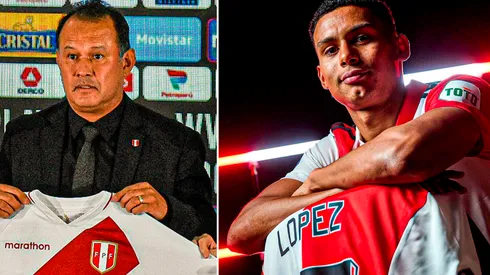 El DT de Perú se refirió al fichaje de López.
