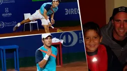 Gonzalo Bueno, la promesa del tenis peruano que ilusiona en el Directv Open Lima 2022. Foto: Igma Sports/Difusión