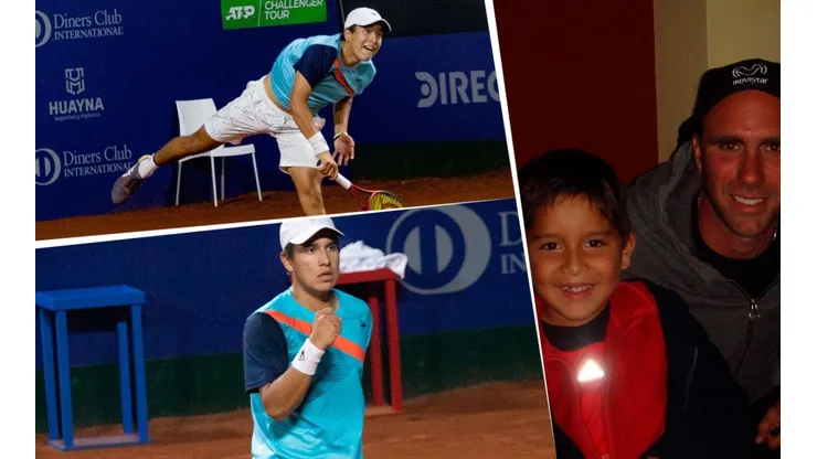 Gonzalo Bueno, la promesa del tenis peruano que ilusiona en el Directv Open Lima 2022. Foto: Igma Sports/Difusión