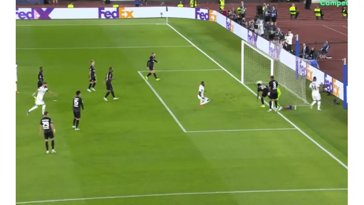 De goleador: David Alaba marca como '9' para el Real Madrid