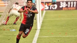 Alexis Arias brindo unas declaraciones previo al duelo ante Internacional de Porto Alegre. Foto: El Comercio