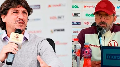 Jean ferrari mostró su respaldo a Carlos Compagnucci a pesar de los malos resultados. Foto: Fútbol Peruano