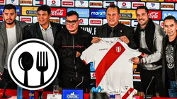 El comando técnico de Juan Reynoso.