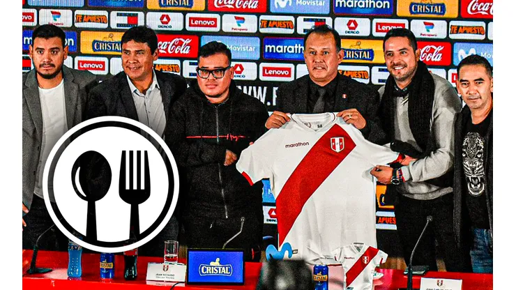 El comando técnico de Juan Reynoso.