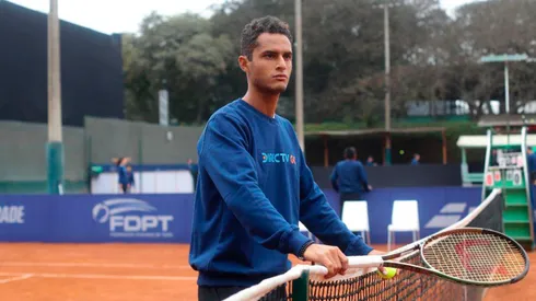 Juan Pablo Varillas debutará este martes en el ATP Directv Open Lima 2022. Foto: El Comercio