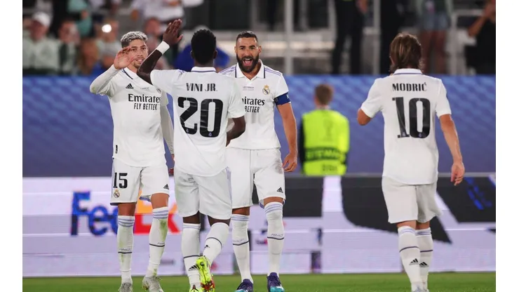 Real Madrid CF v Eintracht Frankfurt - UEFA Super Cup Final 2022. Foto: Getty Images