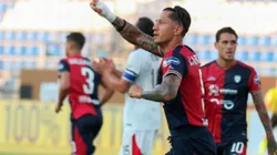 Gianluca Lapadula hizo su primer gol oficial con Cagliari, por la Copa Italia. Foto: InfozSports