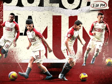 Once titular de la "U" en el día de su aniversario 98° vs. Cienciano del Cusco