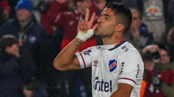 Luis Suárez marcó su primer gol con Nacional tras su regreso al fútbol uruguayo. Foto: Nacional