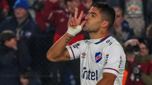 Luis Suárez marcó su primer gol con Nacional tras su regreso al fútbol uruguayo. Foto: Nacional