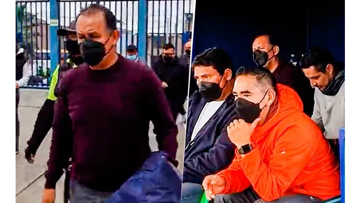 ¡Sigue el trabajo! Reynoso está en el Cantolao vs Cristal. (Foto: Captura de pantalla)