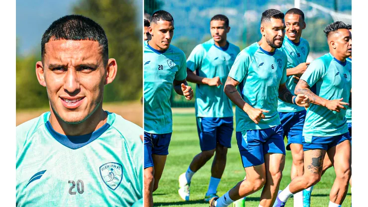 El atacante se sumó a la pretemporada del club árabe.