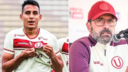 El delantero pidió disculpas al DT del cuadro crema.