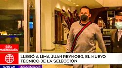 El 'Cabezón' llegó en la madrugada a Lima.