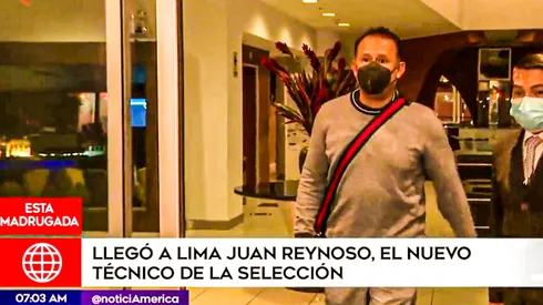 El 'Cabezón' llegó en la madrugada a Lima.