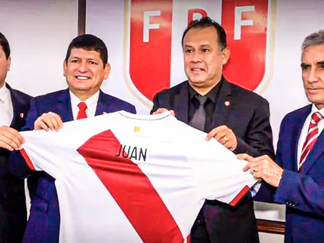 La FPF le dio la bienvenida a Juan Reynoso como nuevo DT de Perú
