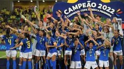 Brasil consiguió su octava Copa América Femenina tras vencer 1-0 a Colombia. Foto: Conmebol