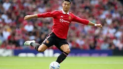 Con Cristiano Ronaldo, Manchester United igualó 1-1 ante el Rayo Vallecano en duelo amistoso. Foto: Getty