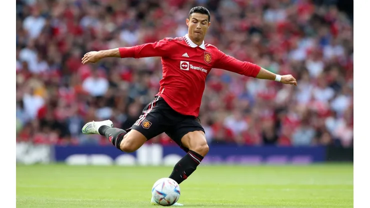 Con Cristiano Ronaldo, Manchester United igualó 1-1 ante el Rayo Vallecano en duelo amistoso. Foto: Getty