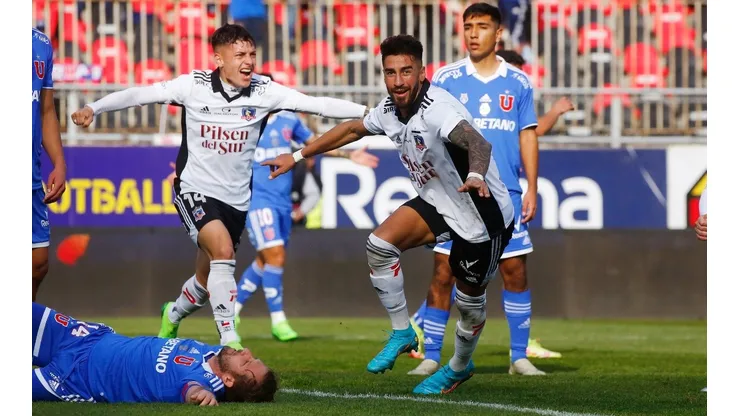 Colo Colo venció 3-1 a la Universidad de Chile y es más puntero que nunca. Foto: Colo Colo
