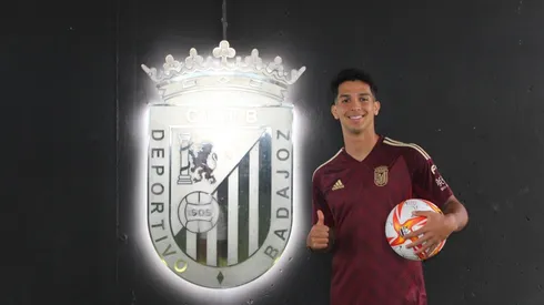 Alessandro Burlamaqui habló sobre su futuro en CD Badajoz y su objetivo a largo plaza. Foto: CD Badajoz