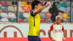 Roberto Ovelar marcó su primer gol en el Torneo Clausura.