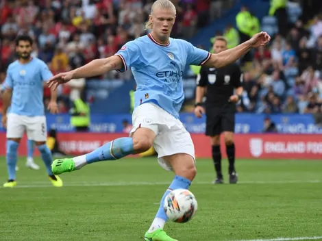 ¡Para no creelo! El increíble gol que erró Erling Haaland ante el Liverpool