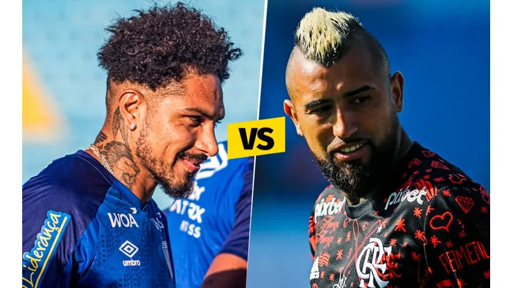 Duelo de sueldos en Brasil: cuánto gana Guerrero y cuánto Vidal. (Foto: Getty Images)