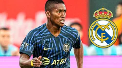 Pedro Aquino jugó un partido amistoso ante el Real Madrid.