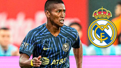 Pedro Aquino jugó un partido amistoso ante el Real Madrid.