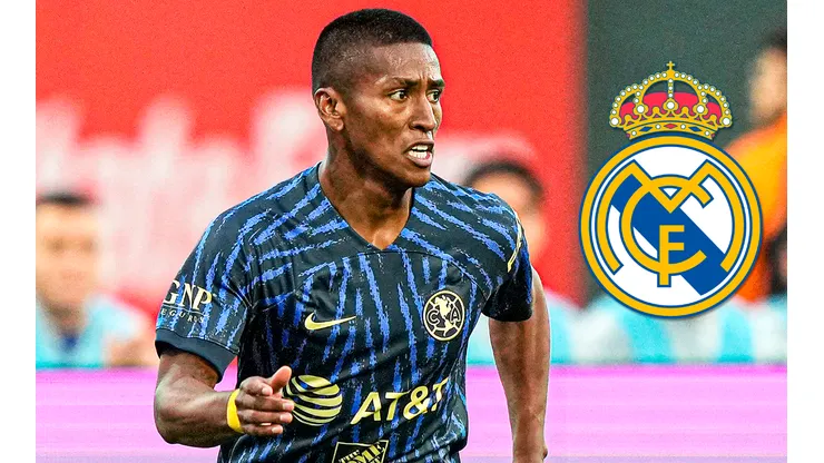 Pedro Aquino jugó un partido amistoso ante el Real Madrid.