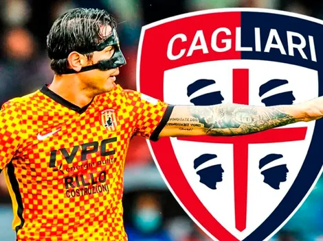 Cagliari hizo oficial el fichaje de Gianluca Lapadula