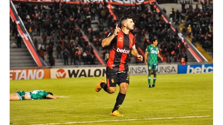 Con gol de Bernardo Cuesta: FBC Melgar venció 1-0 a Sport Huancayo, pero no despejó dudas. (Foto: Liga de Fútbol Profesional)