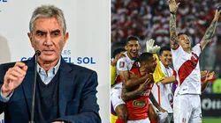 Juan Carlos Oblitas brindó una conferencia de prensa.