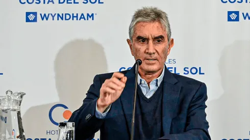 Juan Carlos Oblitas brindó una conferencia de prensa.