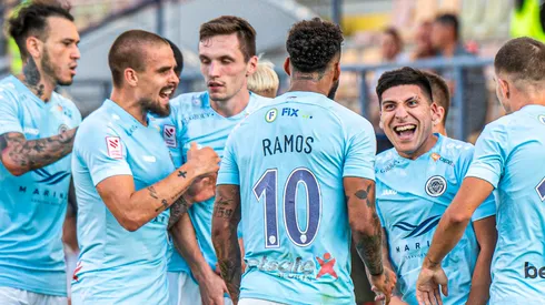 Gustavo Dulanto fue titular en el cuadro letonés.