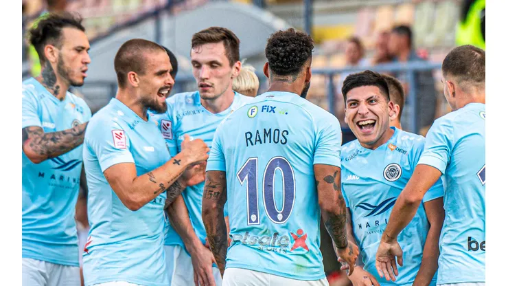 Gustavo Dulanto fue titular en el cuadro letonés.