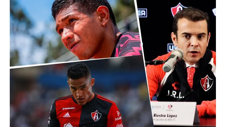 Presidente de Atlas FC habló sobre la llegada de Flores y el nivel que levantó Santamaría. Foto: Getty