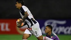 Patricio Rubio jugando por Alianza en la Copa Libertadores