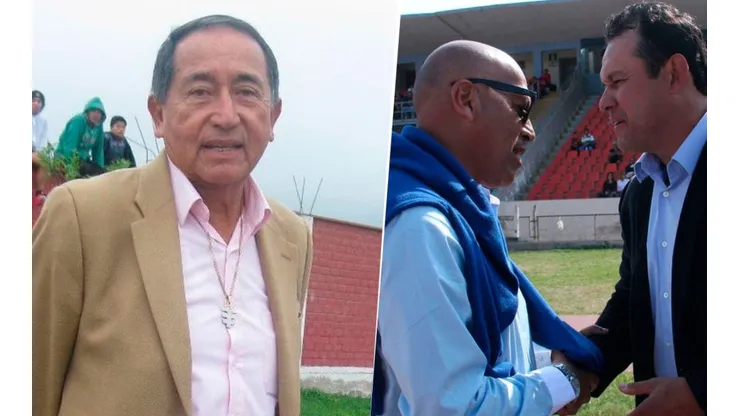 Roberto Mosquera y Juan Reynoso, los candidatos de Moisés Barack para sustituir a Gareca. Foto: El Bocón