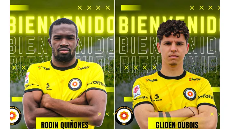 Gliden Dubois y Rodín Quiñonez son algunos de los refuerzo del equipo amarillo.