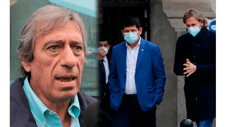 Germán Leguía criticó a Agustín Lozano por la forma en la que se gestionó la negociación con Ricardo Gareca. Foto: GLR