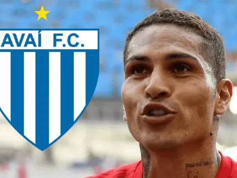 Paolo Guerrero pasa exámenes médicos en el Avaí de Brasil