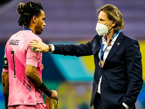 Gallese sorprendido por salida de Gareca: "Siempre creyó en nosotros"