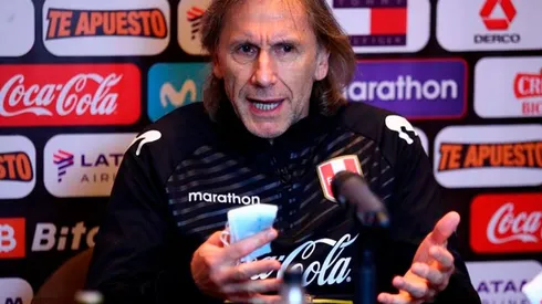 Ricardo Gareca tiene programada una última conferencia de prensa este martes en Miraflores. Foto: Movistar