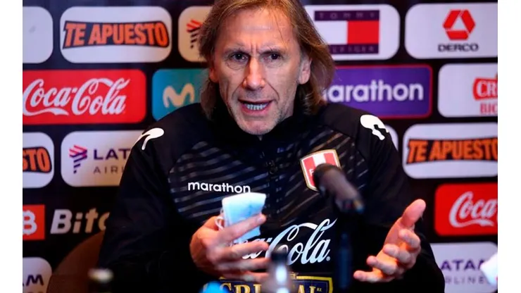 Ricardo Gareca tiene programada una última conferencia de prensa este martes en Miraflores. Foto: Movistar