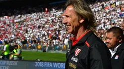 El trabajo de Ricardo Gareca al mando de la Selección Peruana fue reconocida por la FIFA. Foto: Getty