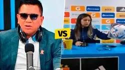 Silvio Valencia exigió 'que boten' a Romina Antoniazzi de Sporting Cristal